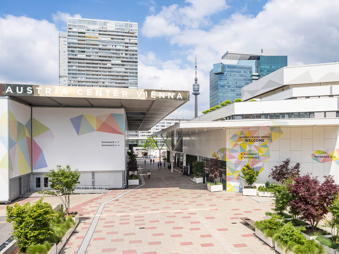 Austria Centre Vienna, host venue for ECTRIMS GLOBAL 2027.